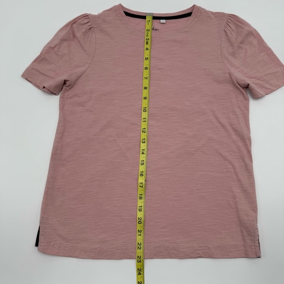 Boden Women’s Dusty Pink Cotton Puff Sleeve T-Shirt Small - Picture 12 of 13